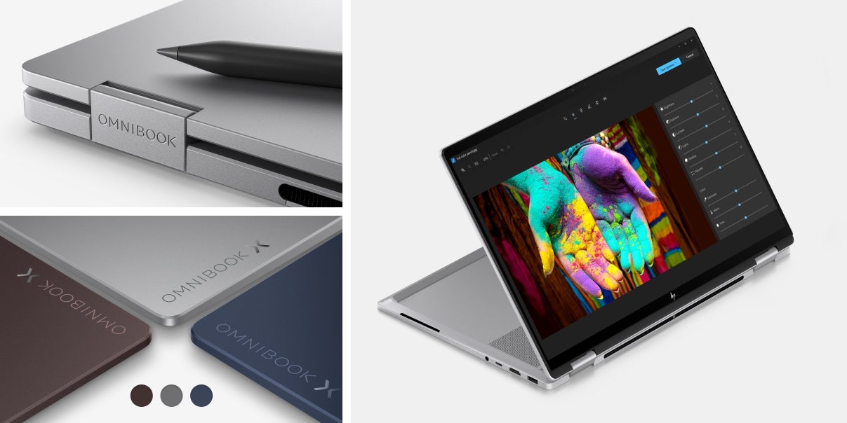 HP OMNIBOOK X FLIP 14-KP0023DX CORE ULTRA 7 355 SERIES 3 24GB RAM 512GB SSD 14" TOUCHSCREEN thumbnail