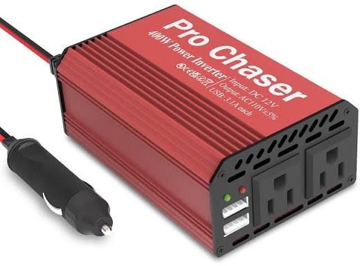 400W Car Power Inverter for Vehicles DC 12V to AC 110V Inverter| PD 30W 15W
