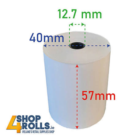 Till Rolls 57mm x 47mm A Box of 100 pieces