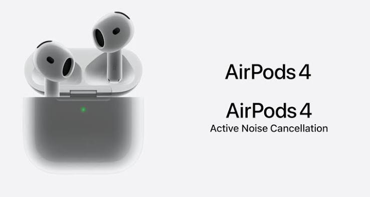 Apple AirPods 4 with Active Noise Cancellation (ANC)