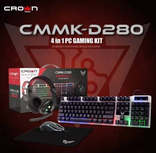 Crown Gaming Kit CMMK-D280 4 in1
