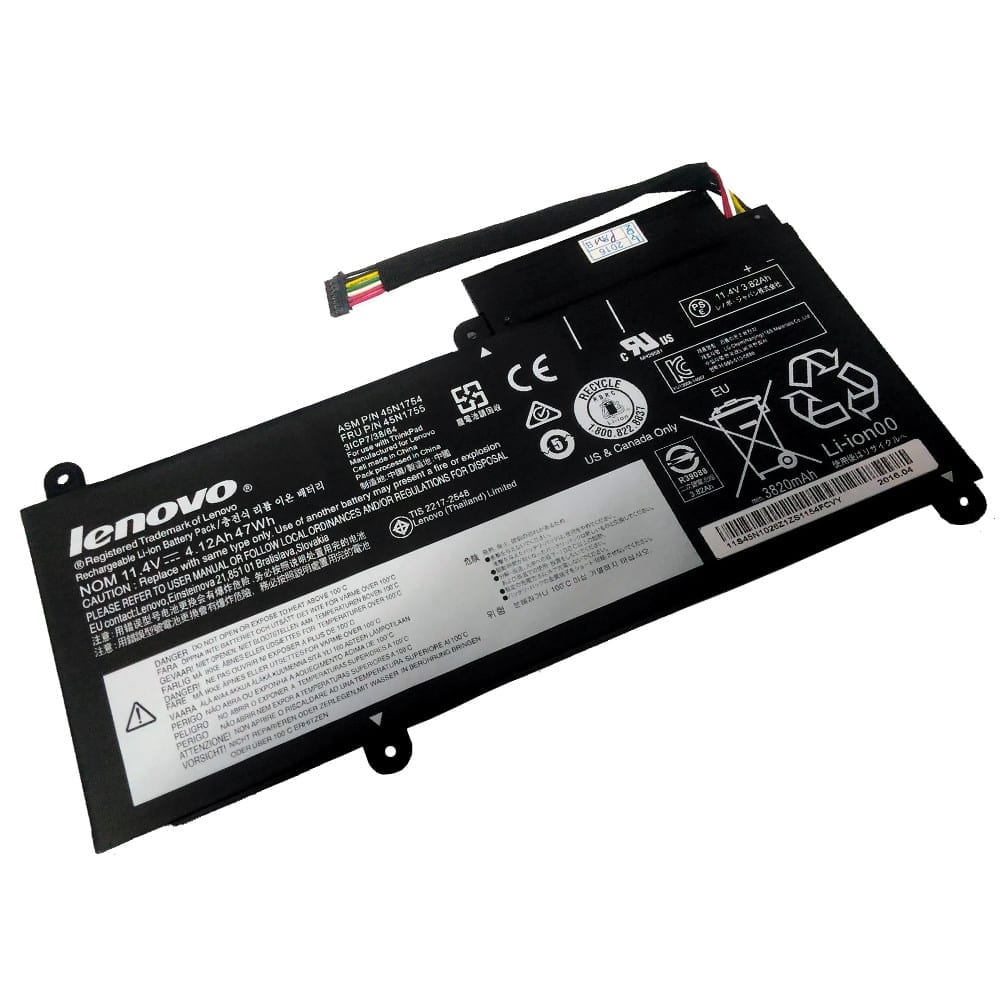 Lenovo ThinkPad E450, E450C, E460, 45N1752, 45N1753, 45N1756 Laptop Battery, 11.4V 3820mAh/47Wh