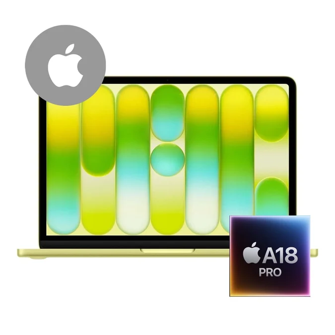 Apple MacBook Neo 13-inch Retina Laptop - Apple A18 Pro 512GB SSD 8GB RAM macOS Citrus