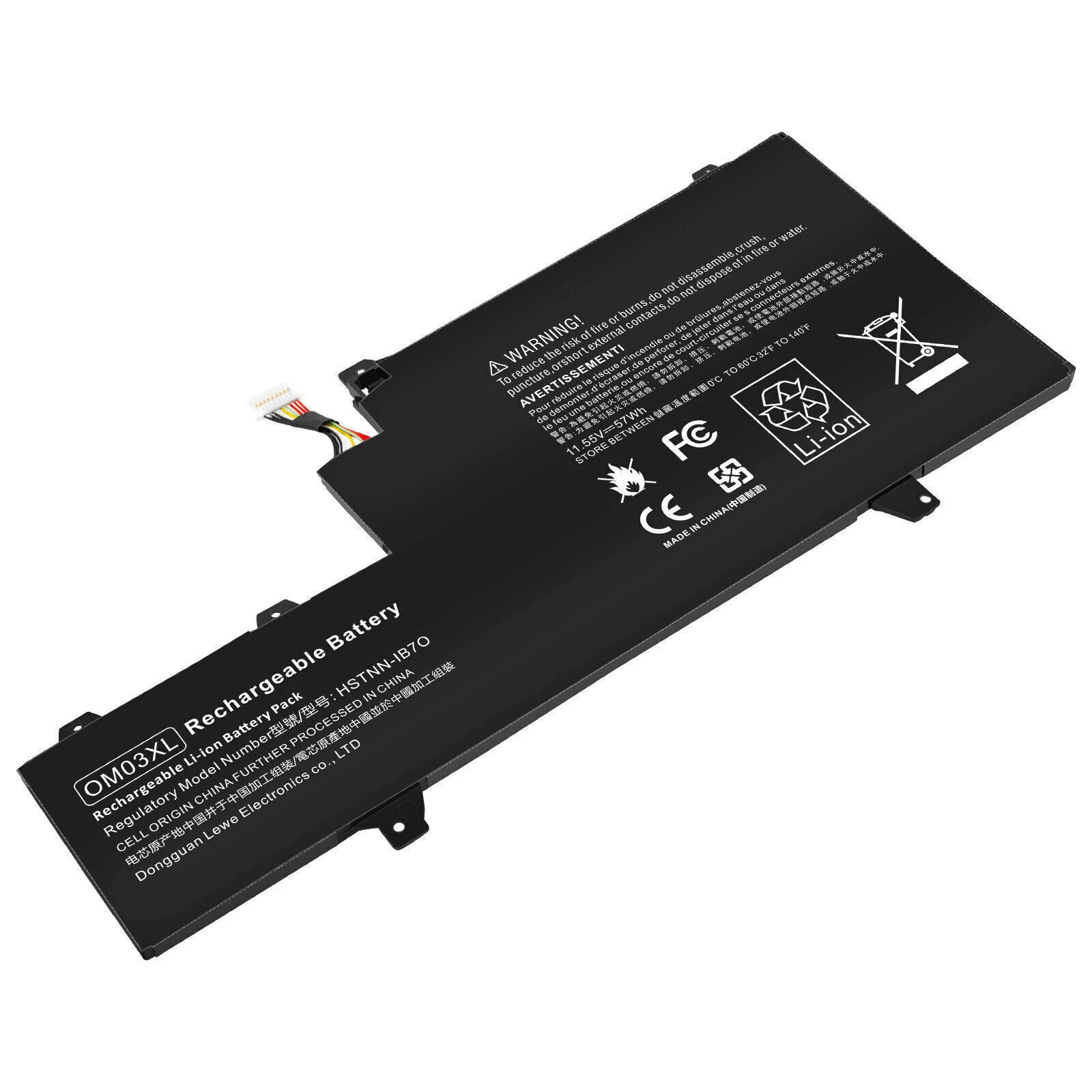 OM03XL INTERNAL BATTERY