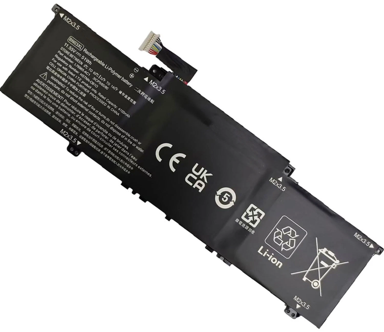 BN03XL INTERNAL BATTERY