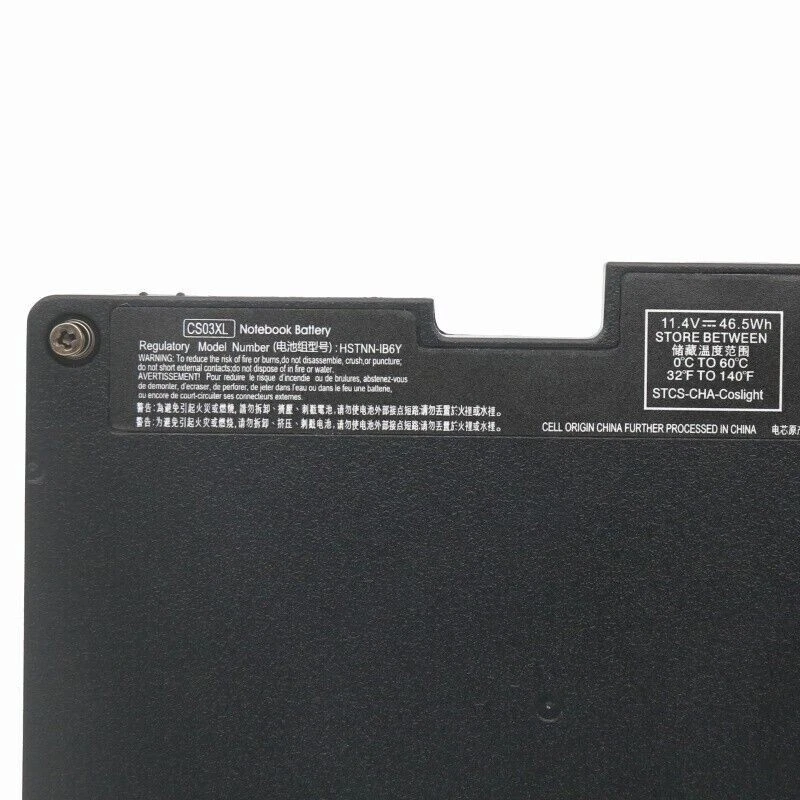 CS03XL INTERNAL BATTERY