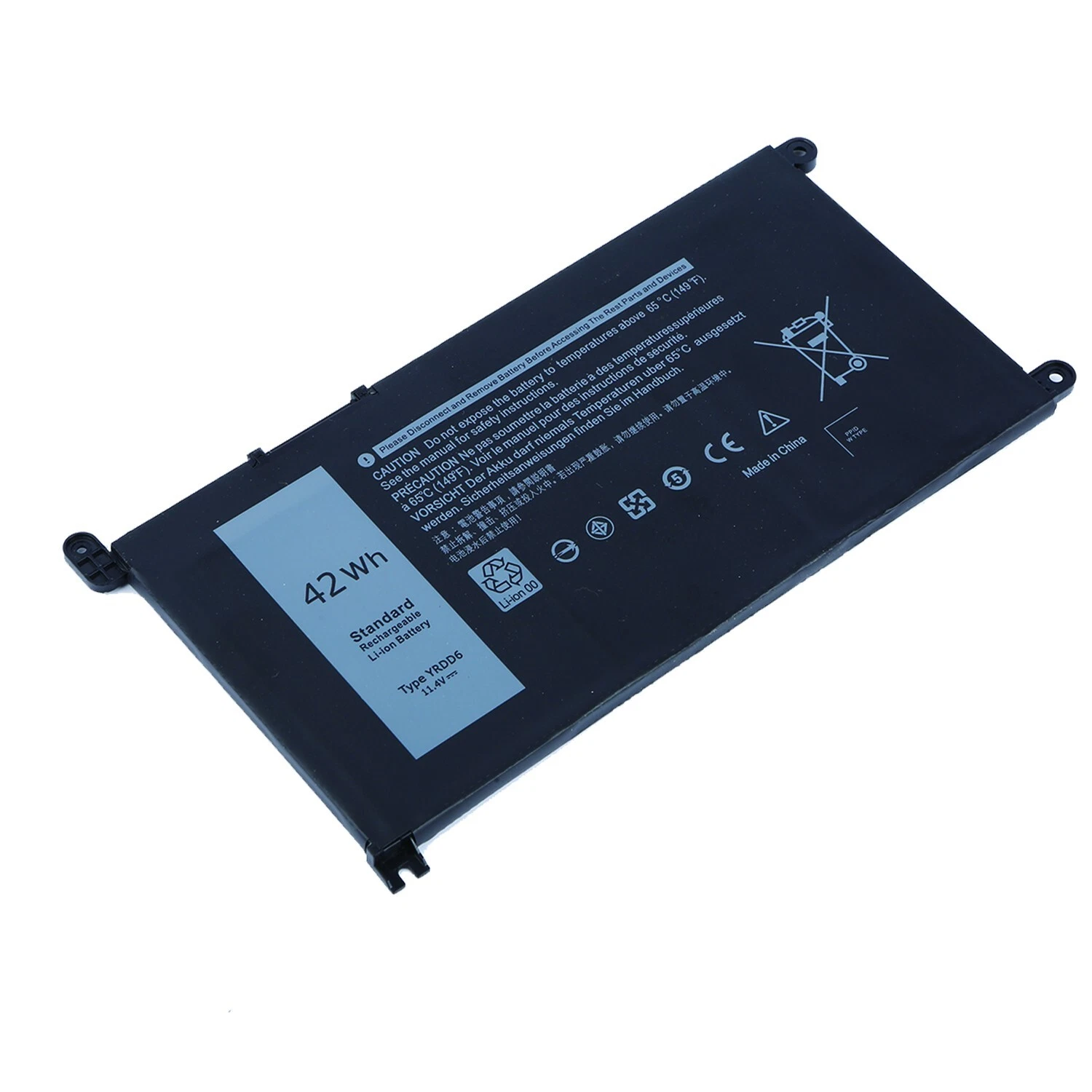 42Wh 11.4V YRDD6 Dell Inspiron Latitude 3190 3400 3310 Vostro Wyse