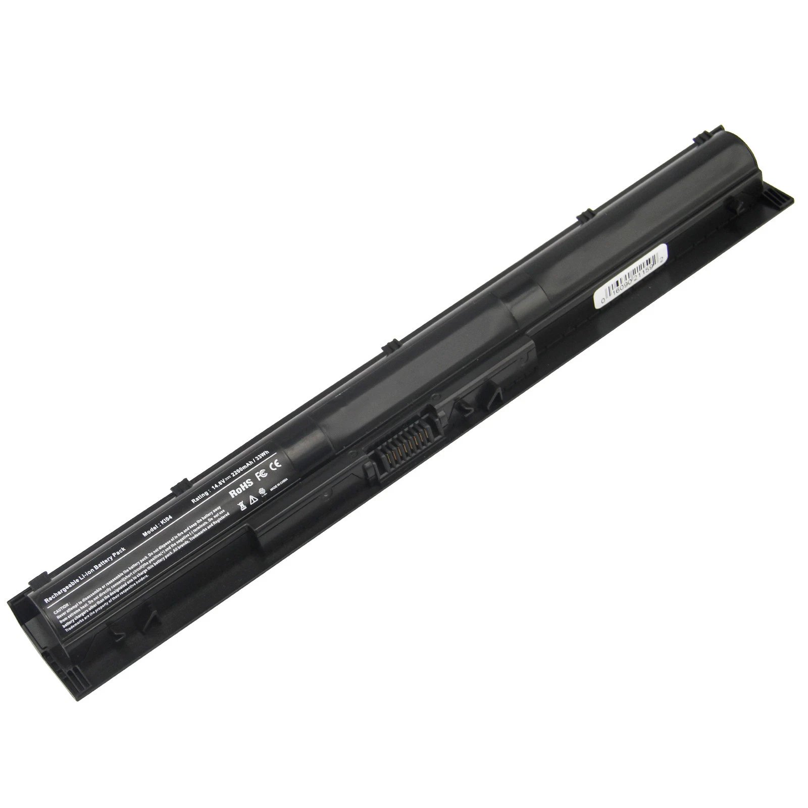 Hp Pavilion 14-AB, 14T-AB, 15-AB, 15T-AB, 15-AG, 15-AN, 17-G Series, KI04, TPN-Q158, TPN-Q160, 800009-421 Laptop Battery, 14.8V 2200mAh/33Wh