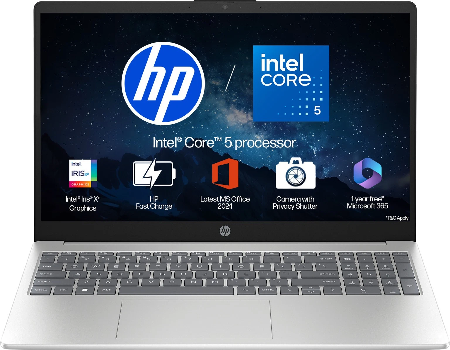 HP 14 -EP0355CL LAPTOP  CORE 5 120U SERIES 1 16GB RAM 1TB SSD  14"  WINDOWS 11