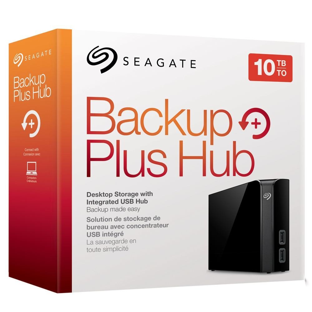 Seagate 10TB Expansion Desktop External Hard Drive USB 3.0