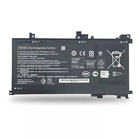 HP Pavilion 15 UHD, 15-BC011TX, 15-BC000, HP Omen 15-AX002NG, 15-BC015TX, 15-AX000, TE03XL, HSTNN-UB7A, TPN-Q173 Laptop Battery, 11.55V 5150mAh/61.6Wh